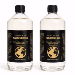 Set 2 x Magnesiumolie navulfles 1000 ml