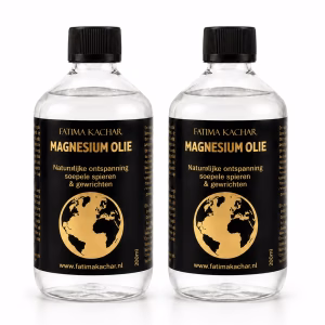 2 x Zuivere Magnesiumolie Navulling 500ML