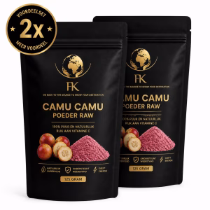 Voordeel Set 2 x 125gr Camu Camu Poeder Raw (Rood)