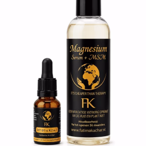 Voordeelset: Vitamine D3 & K2 + Magnesium & MSM Serum