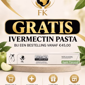 (Gratis bij een bestelling vanaf bestelling €45,00), Ivermectinepasta 1,87%