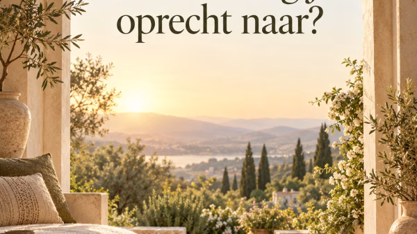 Waar verlang je oprecht naar?