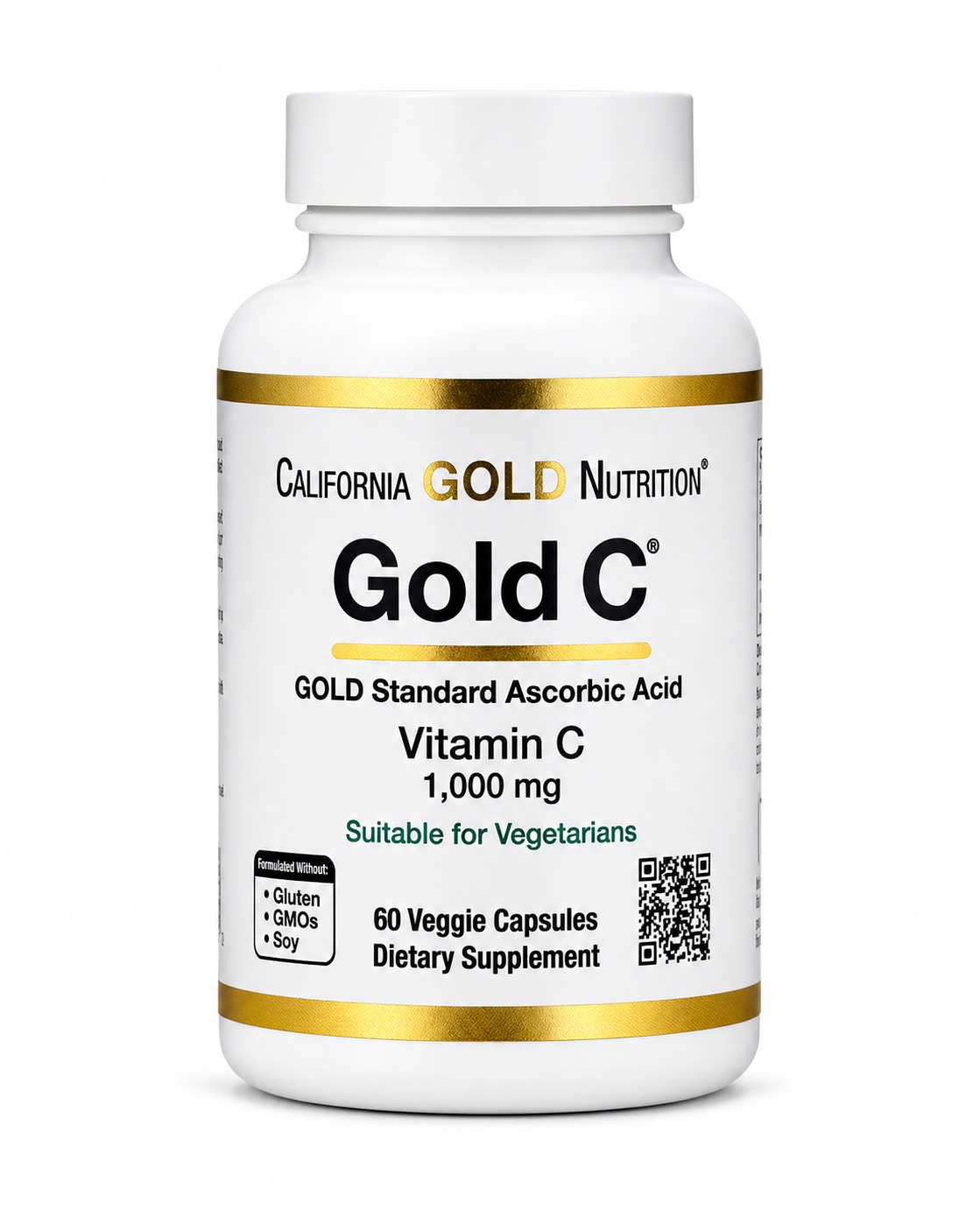 Gold C – Vitamin C 1000 mg | 60 Vegetarian Capsules